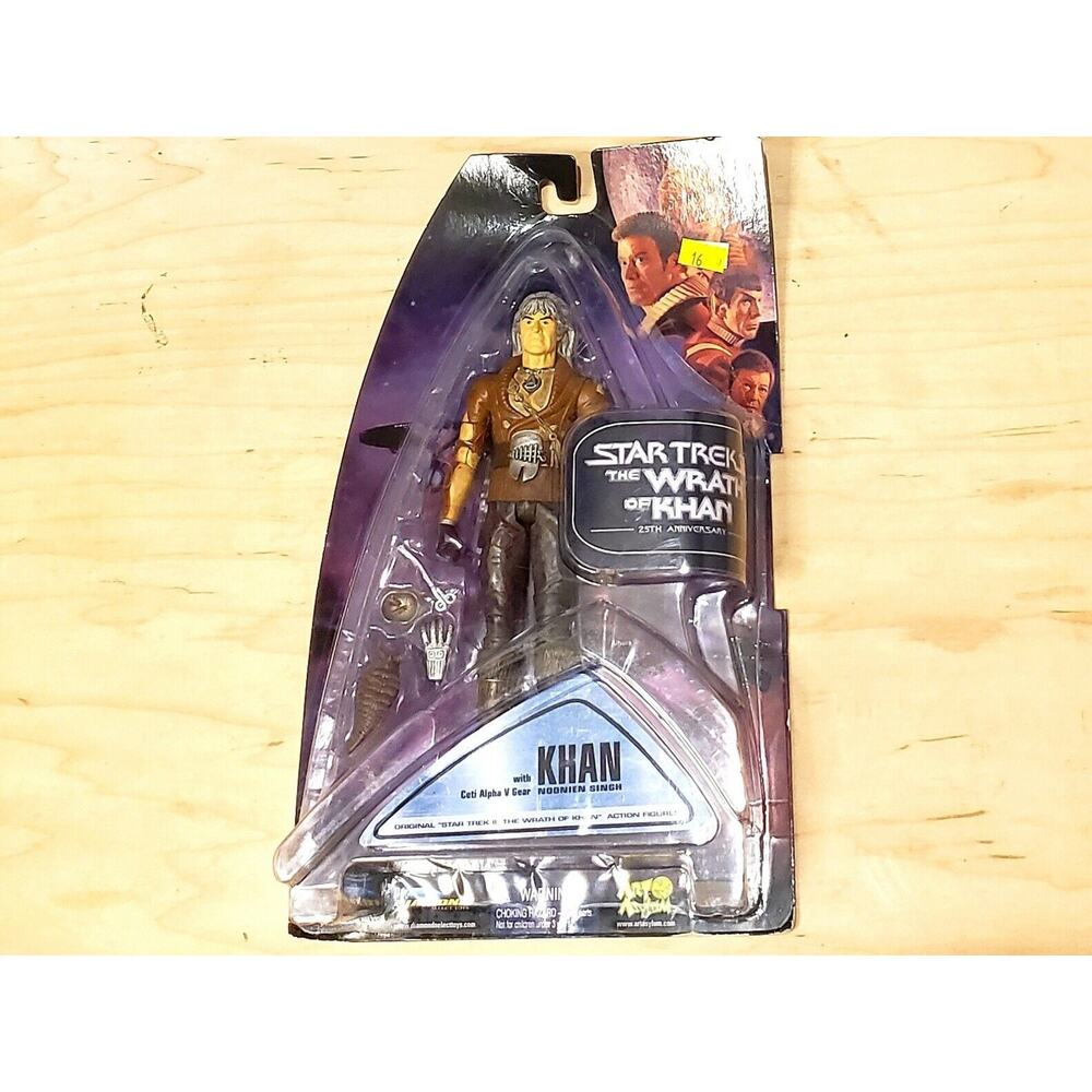 🛸⭐ Star Trek II Wrath Of Kahn - Kahn Noonien Singh figure by Diamond Select ⭐🛸